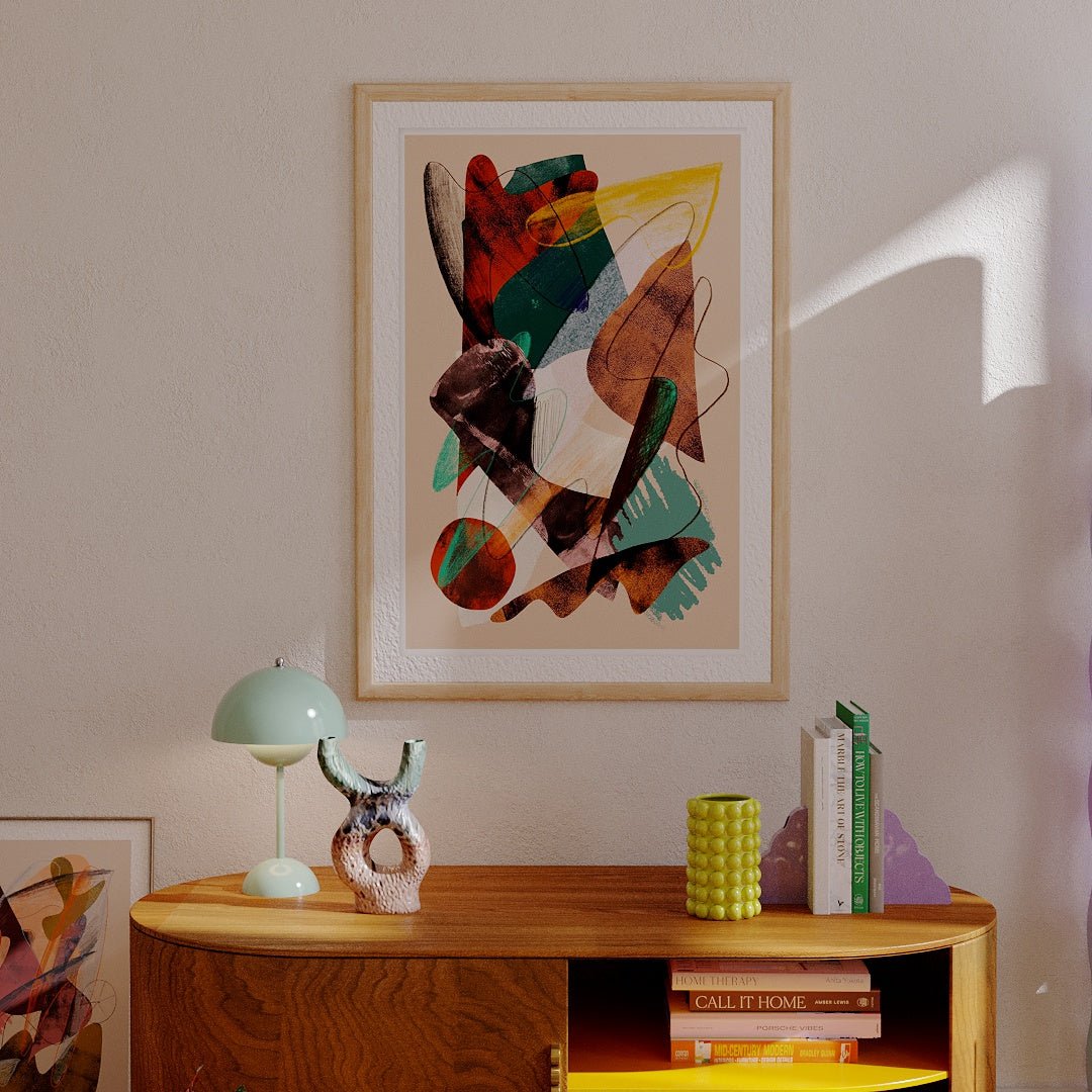 Carnival - Limited Edition Abstract Art Print – Jan Skacelik Art