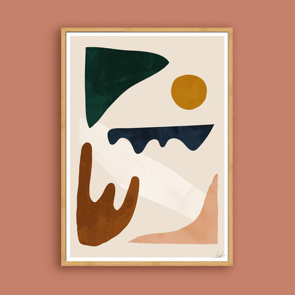At the Beach no. 2 - Limited Edition Art Print - janskacelik