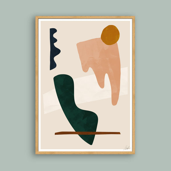 At the Beach no. 3 - Limited Edition Art Print - janskacelik