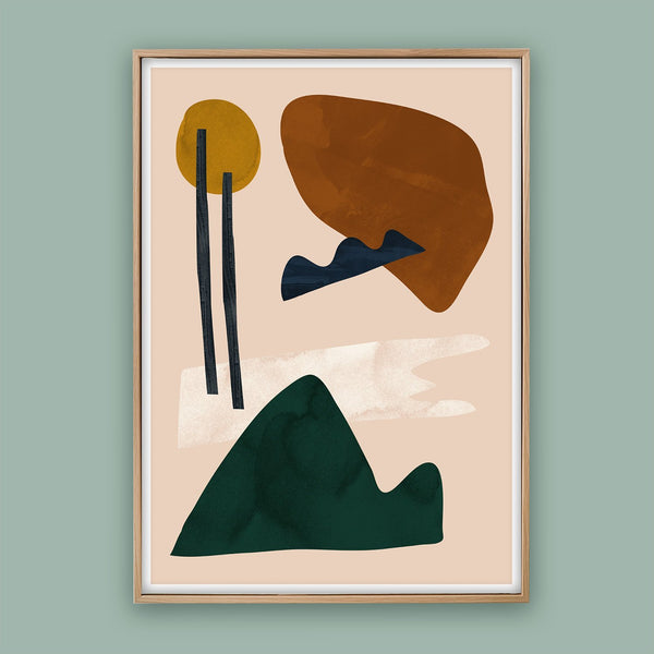 At the Beach no. 4 - Limited Edition Art Print - janskacelik