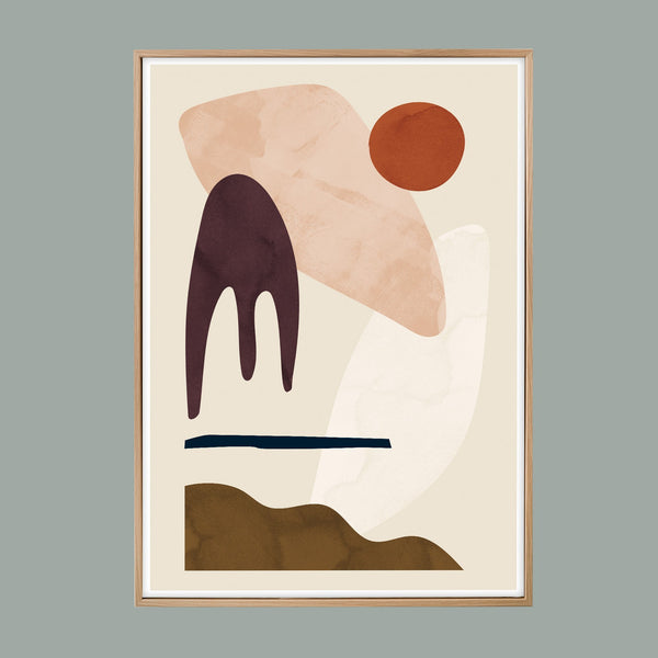 Autumn Leaves No. 2 - Limited Edition Art Print - janskacelik