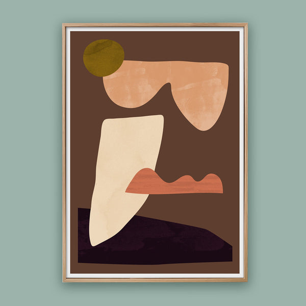 Chocolate Cake no.1 - Limited Edition Art Print - janskacelik
