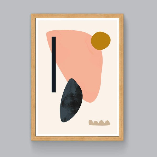 Floating Shapes No.1 Limited Edition Art Print - janskacelik