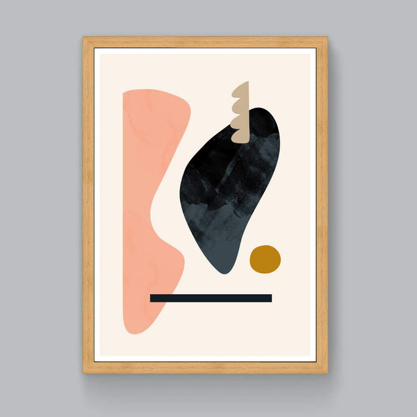 Floating Shapes No.2 Limited Edition Art Print - janskacelik