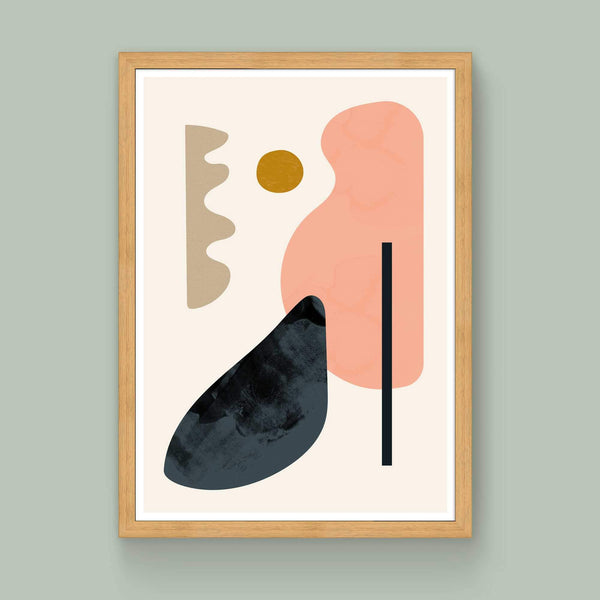Floating Shapes No.3 Limited Edition Art Print - janskacelik