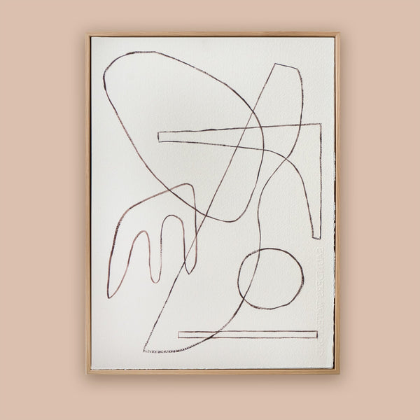 Lines no. 4 - Original painting - janskacelik