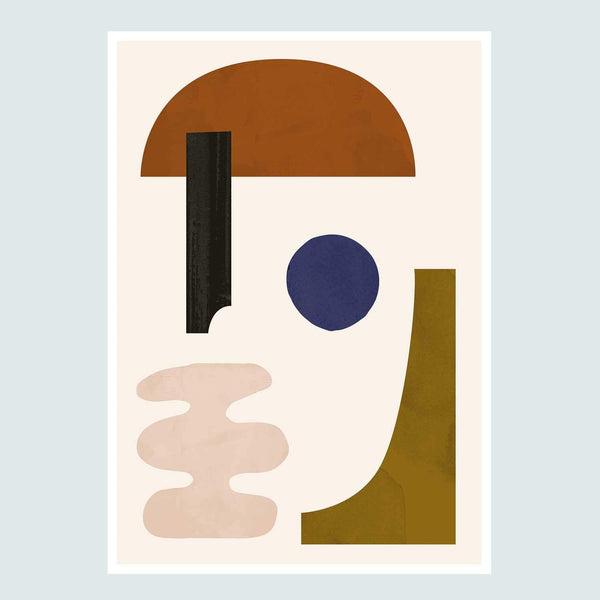 Shapescape No. 1 Limited Edition Art Print - janskacelik