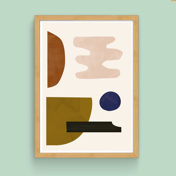 Shapescape No. 10 Limited Edition Art Print - janskacelik