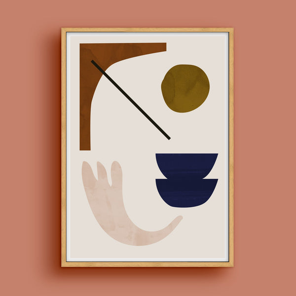 Shapescape No. 11 Limited Edition Art Print - janskacelik