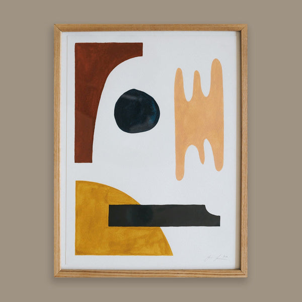 Shapescape no. 16 - Original painting - janskacelik