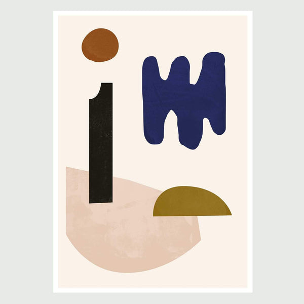 Shapescape No. 2 Limited Edition Art Print - janskacelik