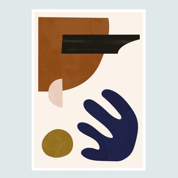 Shapescape No. 3 Limited Edition Art Print - janskacelik