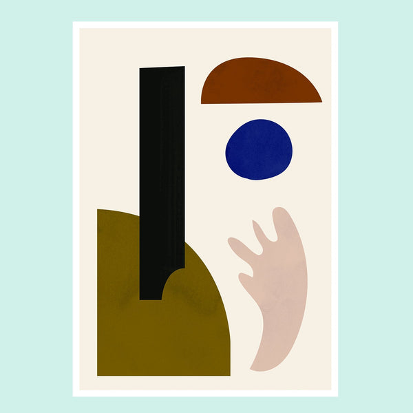 Shapescape No. 4 Limited Edition Art Print - janskacelik