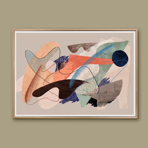 Big Bang - Limited Edition Abstract Art Print - Jan Skacelik Art