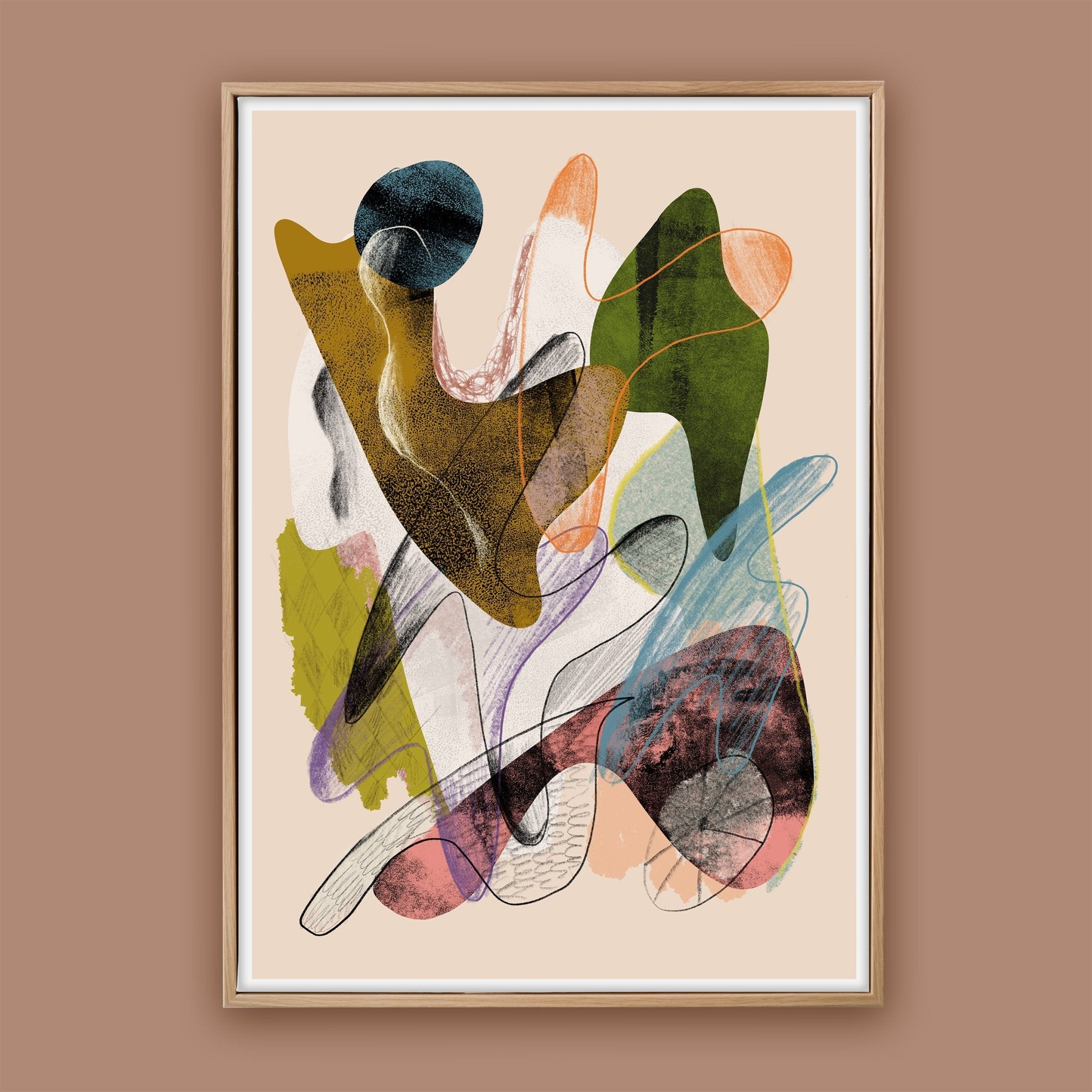 Spring Awakening - Limited Edition Abstract Art Print – Jan