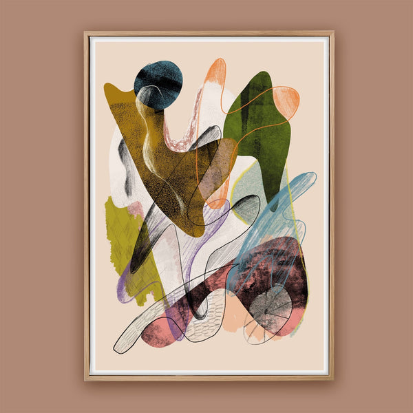 Spring Awakening - Limited Edition Abstract Art Print - Jan Skacelik Art
